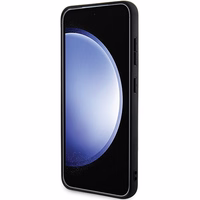 Ferrari Hot Stamp V Lines magnētiskais viedtālruņa apvalks Samsung Galaxy S24 - melns