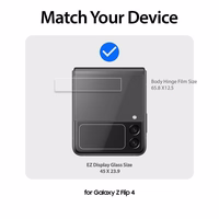 WHITESTONE EZ GLASS 2-PACK rūdīts stikls GALAXY WITH FLIP 4