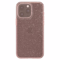 Spigen Liquid Crystal Glitter viedtālruņa apvalks iPhone 15 Pro Max - rozā/caurspīdīgs