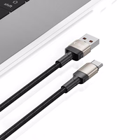 Tech-Protect UltraBoost Evo USB-C / USB-A kabelis 100W 5A 1m - titāna krāsā