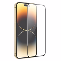 Borofone aizsargstikls BF8 Diamond Armor pilnekrāna 5D liels loks Iphone 14 Pro - 10 gabali