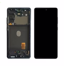 LCD screen Samsung G780/G781 S20 FE ar touch screen un frame Cloud Navy original (service pack)