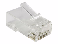 Alantec WT117 wire connector RJ-45 caurspīdīgs