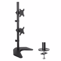 Techly ICA-LCD 2520V monitor mount / stand 68.6 cm (27") Desk Black