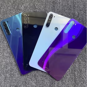 Aizmugurējais vāciņš Saderīgs ar Xiaomi Redmi Note 8T / Melns / (ar camera lens) HQ