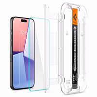 Spigen Glas.tR EZ Fit rūdītais stikls iPhone 15 Pro - 2 gab.