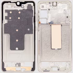 Vidējais rāmis Samsung S916 S23 Plus (Krēmkrāsa)