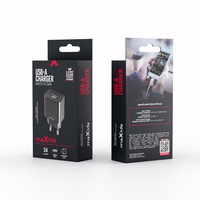 Maxlife MXTC-11 lādētājs 1x USB-A 3A melns