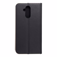 LUNA Book Gold viedtālruņa apvalks HUAWEI Mate 20 Lite melns