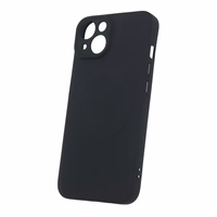 Maciņš "MagCase Silicone" priekš iPhone 17 melns
