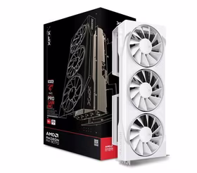 Graphics card. XFX Swift RX 9070 balts 3-FAN GAM E 16G