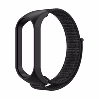 Nailona siksna XIAOMI Mi Band 5 / 6 / 7 melna (05)