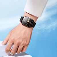 Blavec viedpulkstenis W-18 Hellia HD AMOLED ar balss zvanu (SWW18-B) melns