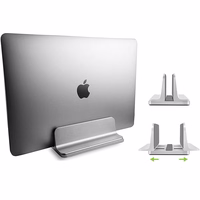 Techly Vertical Aluminum Notebook Stand