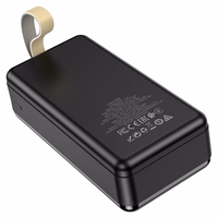 External baterija Portatīvais lādētājs Borofone BJ19B PD20W+QC3.0 30000mAh melns