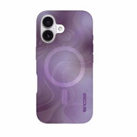 Incase Halo maciņš MagSafe - maciņš iPhone 16 (Oil Slick Lilac)