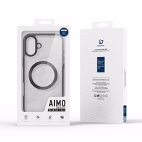 Dux Ducis Aimo Mag apvalks ar MagSafe iPhone 16 Plus – melns