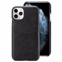 Crong Neat Cover - iPhone 11 Pro maciņš with Pockets (melns)