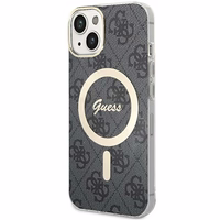Guess IML 4G magnētiskais viedtālruņa apvalks iPhone 15 - melns