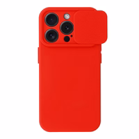 Camshield Soft viedtālruņa apvalks Iphone 15 Pro sarkana