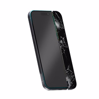 Crong 7D Nano elastīgs Glass - Unbreakable 9H hybrid glass the entire iPhone 14 Pro screen