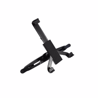 Auto turētājs vējstiklam / paneļa / galvas balsta stiprināšanai (planšetēm 7"–10") AX-01 melns