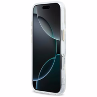 Karl Lagerfeld IML KL Script Logo MagSafe Maciņš for iPhone 17 - caurspīdīgs