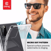 Crong Crystal Slim Cover - Xiaomi Mi Note 10 / Mi Note 10 Pro maciņš (caurspīdīgs)