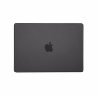 Tech-Protect SmartShell viedtālruņa apvalks MacBook Air 15" M2 / M3 / 2023-2024 - matēts melns