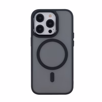 Frozen Mag maciņš for iPhone 17 Pro 6,3" melns open ring