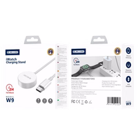 JELLICO kabelis W9 USB-C - Apple Watch 3W 1M Balts