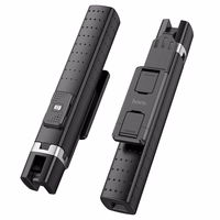 Pašportretu nūja Hoco K18 Wave ar statīva funkciju melna