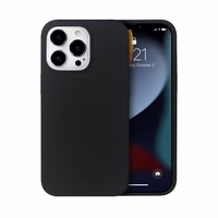 Crong Color Cover Magnetic - iPhone 13 Pro Max MagSafe maciņš (melns)