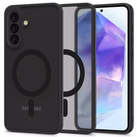 Tech-Protect MagMat MagSafe viedtālruņa apvalks Samsung Galaxy A56 5G - matēts melns