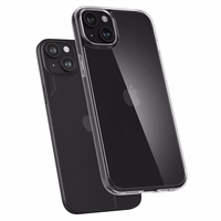 Spigen Airskin Hybrid viedtālruņa apvalks iPhone 15 Plus - caurspīdīgs