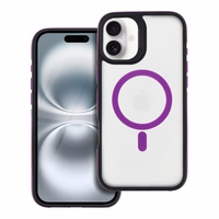 Viedtālruņa apvalks NEO IPHONE 16 Plus, savietojams ar MagSafe, violets