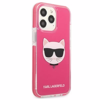 KARL LAGERFELD KLHCP13LTPECPI IPHONE 13 PRO / 13 6.1 "MACIŅŠ FUCHSIA / FUSCHIA CHOUPETTE HEAD