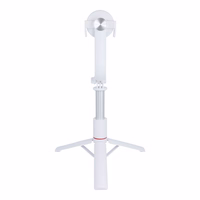 Selfie statīvs (m) ar bezvadu tālvadību tripodu saderīgs ar MagSafe SSTR-C09 - balts