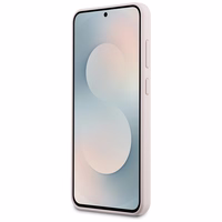 Karl Lagerfeld Silicone Karl & Choupette Heads MagSafe macins Samsung Galaxy S25 FE - roza