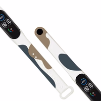 Siksniņa Moro josla Xiaomi Mi Band 3 / 4 silikona siksniņa pulksteņa aproce raksts 12