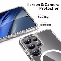 Tech-Protect FlexAir Hybrid MagSafe Maciņš for Samsung Galaxy S26 Ultra - caurspīdīgs