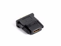 Lanberg AD-0013-BK cable gender changer HDMI DVI-D 18+1 Single Link melns