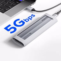 Orico AXM2F-V1 M.2 NGFF USB-C 5Gb/s disku ierīce - pelēka