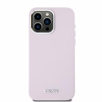 DKNY DKHMP15XSMCHLP iPhone 15 Pro Max6.7" rozā maciņš Liquid Silicone Small Metal Logo MagSafe