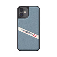 DIESEL Formēts maciņš DENIM FW20 IPHONE 12 MINI melns/zils