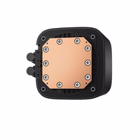 DeepCool LE240 V2 Processor All-in-one liquid cooler 12 cm melns