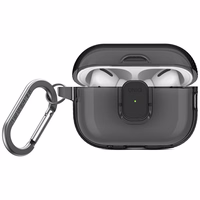 Uniq Glase Pro apvalks AirPods Pro 2 - melns