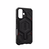 UAG Urban Armor Gear viedtālruņa apvalks MONARCH PRO saderīgs ar MagSafe iPhone 17 kevlar melns