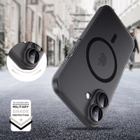 Tech-Protect MagSlim Magnētiskais viedtālruņa apvalks iPhone 16 - melns