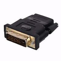 Savio CL-21 cable gender changer DVI HDMI melns
